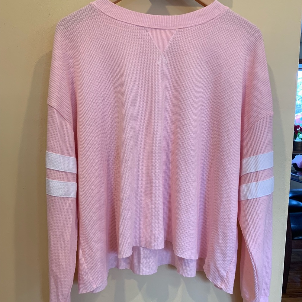 Hollister Pink Long Sleeve Thermal